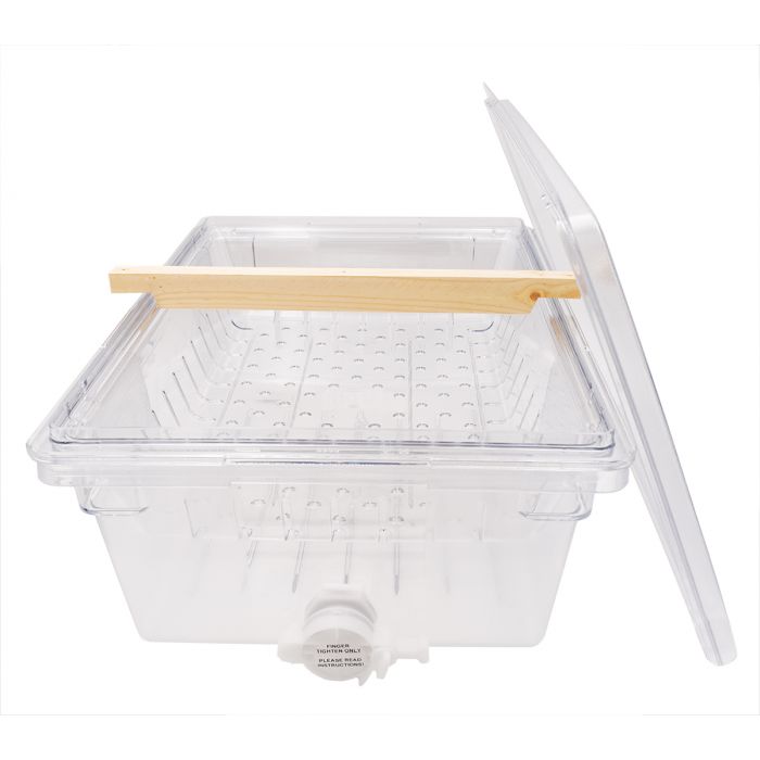 Clear Plastic Uncapping Tub M01355 at Dadant