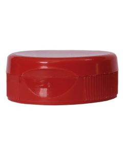 38 mm Snap Cap with Tamper Resistant Seal - Red - Each