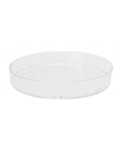 Plastic Clear Covers for Round Section - 400 Pack