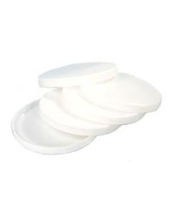 Plastic Opaque Covers for Round Section - 200 Pack