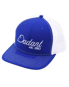 Dadant Embroidered Hat - Royal Blue/White 