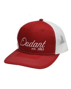 Dadant Embroidered Hat - Red/White