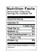5 lb Nutritional Label - 100 Pack