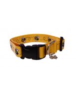 Dog Collar Yellow/Yellow - Medium 12" - 18"