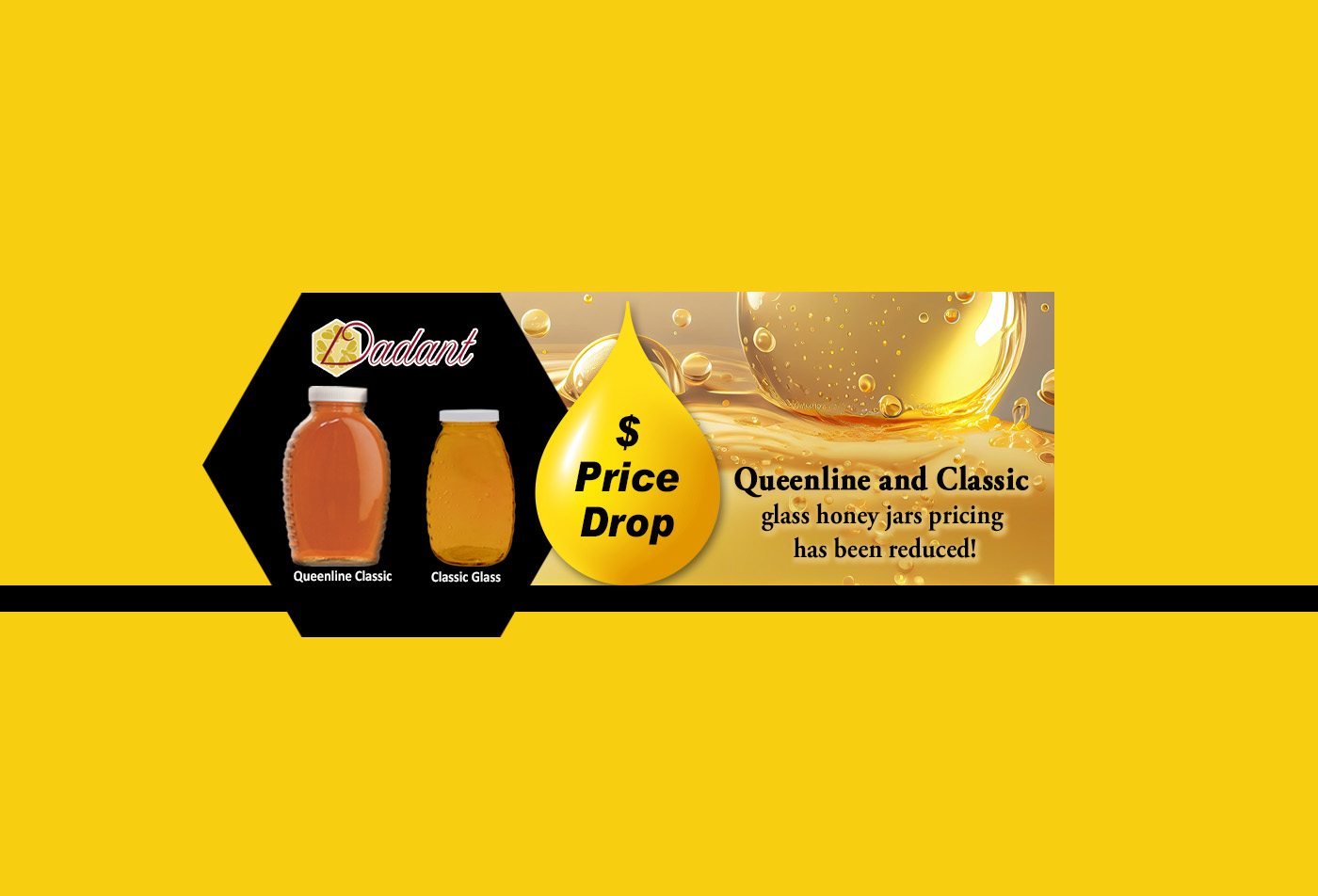 Queenline and Classic Glass Container price drop